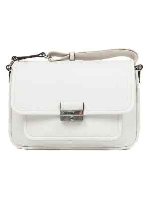 Michael Kors Skórzana torebka w kolorze białym - 23, 5 x 6, 5 x 5, 5 cm rozmiar: onesize