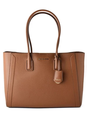 Michael Kors Skórzana torebka w kolorze brązowym - 38 x 30 x 14 cm rozmiar: onesize