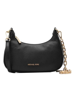 Michael Kors Skórzana torebka w kolorze czarnym - 24 x 17 x 6 cm rozmiar: onesize
