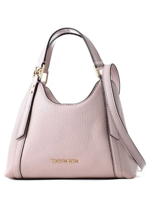 Michael Kors Skórzana torebka w kolorze jasnoróżowym - 20 x 15 x 10 cm rozmiar: onesize
