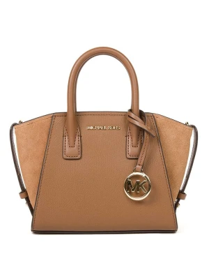 Michael Kors Skórzana torebka w kolorze karmelowym - 24 x 16 x 11 cm rozmiar: onesize