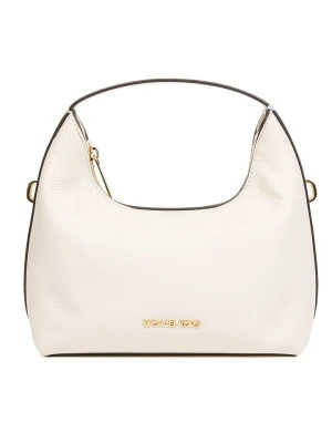 Michael Kors Skórzana torebka w kolorze kremowym - 23 x 20 x 11,5 cm rozmiar: onesize