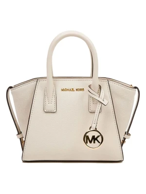 Michael Kors Skórzana torebka w kolorze kremowym - 24 x 16 x 11 cm rozmiar: onesize