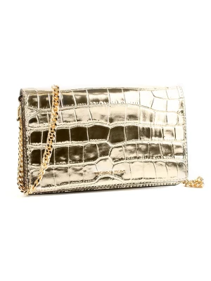 Michael Kors Skórzana torebka w kolorze złotym - 22 x 14 x 6 cm rozmiar: onesize