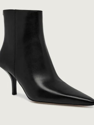 Michael Kors Skórzane botki na szpilce SELINA