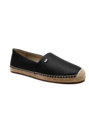 Michael Kors Skórzane espadryle KENDRICK czarny