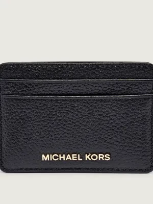 Michael Kors Skórzane etui na karty Jet Set