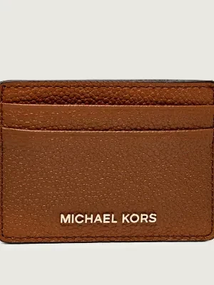 Michael Kors Skórzane etui na karty JET SET