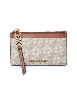 Michael Kors Skórzane etui na karty SM ZIP