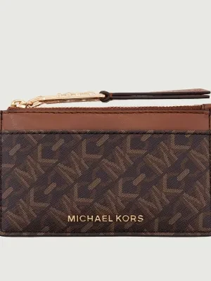 Michael Kors Skórzane etui na karty SM ZIP