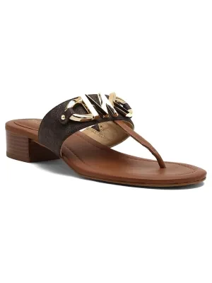 Michael Kors Skórzane japonki IZZY