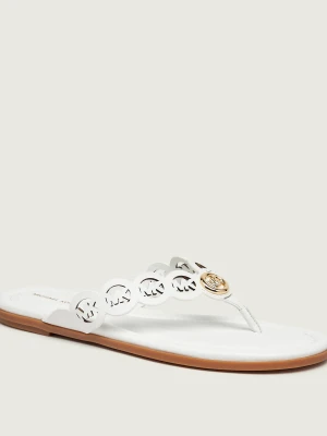 Michael Kors Skórzane japonki Janie biały