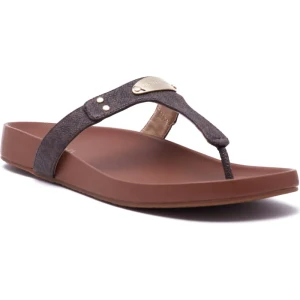 Michael Kors Skórzane japonki PLATE