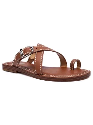 Michael Kors Skórzane klapki ASHTON