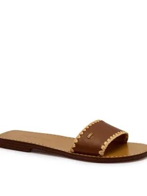 Michael Kors Skórzane klapki DREA