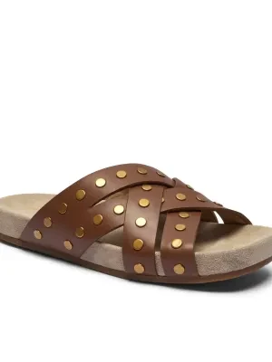 Michael Kors Skórzane klapki IRENE