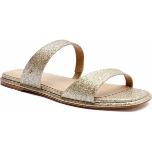 Michael Kors Skórzane klapki JAIDA