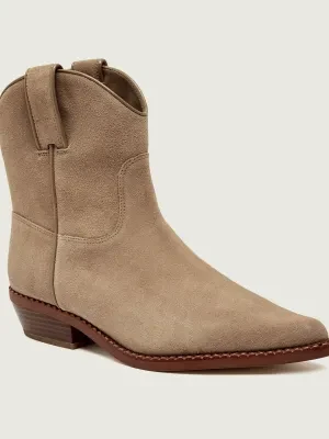 Michael Kors Skórzane kowbojki NOEMIE