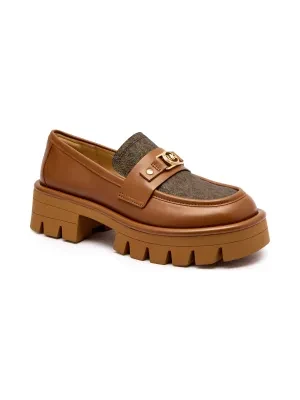 Michael Kors Skórzane loafersy Mandy
