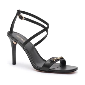 Michael Kors Skórzane sandały na szpilce LENA