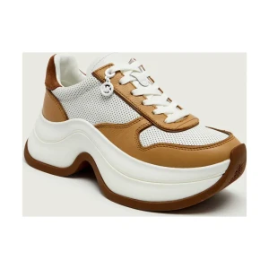 Michael Kors Skórzane sneakersy ARLA | zamsz