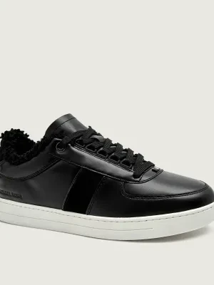 Michael Kors Skórzane sneakersy BRADY | shearling