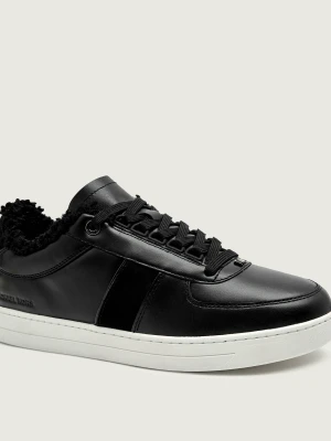 Michael Kors Skórzane sneakersy BRADY | shearling