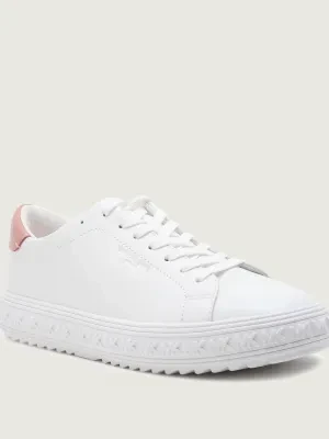 Michael Kors Skórzane sneakersy GROVE LACE UP