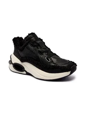 Michael Kors Skórzane sneakersy TONI | shearling