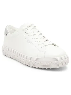 Michael Kors Skórzane trampki GROVE LACE UP