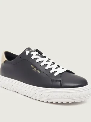 Michael Kors Skórzane trampki GROVE LACE UP