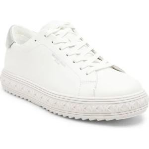 Michael Kors Skórzane trampki GROVE LACE UP