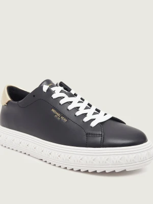 Michael Kors Skórzane trampki GROVE LACE UP