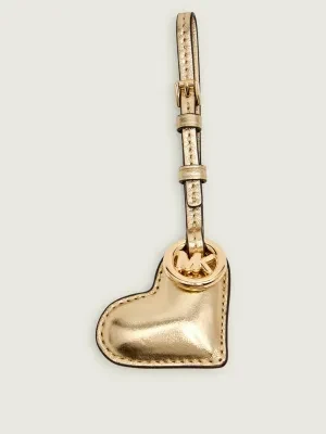 Michael Kors Skórzany brelok Puffy Heart