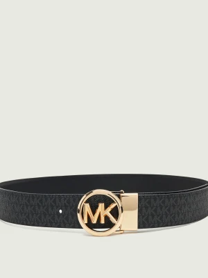 Michael Kors Skórzany dwustronny pasek czarny