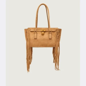 Michael Kors Skórzany kuferek Hamilton