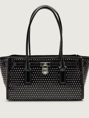 Michael Kors Skórzany kuferek Hamilton Moderne