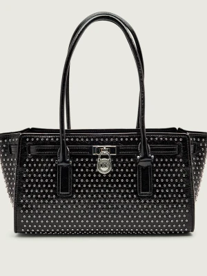 Michael Kors Skórzany kuferek Hamilton Moderne