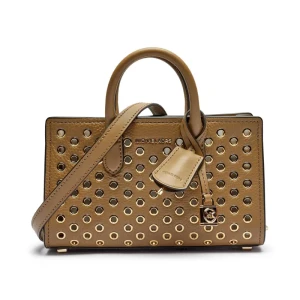 Michael Kors Skórzany kuferek Scarlett