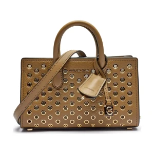 Michael Kors Skórzany kuferek Scarlett