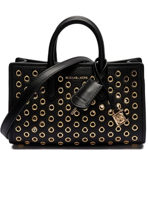 Michael Kors Skórzany kuferek Scarlett