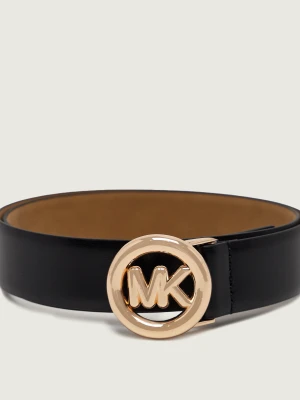 Michael Kors Skórzany pasek czarny