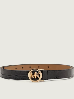 Michael Kors Skórzany pasek czarny