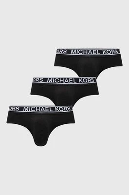 Michael Kors slipy 3-pack męskie kolor czarny