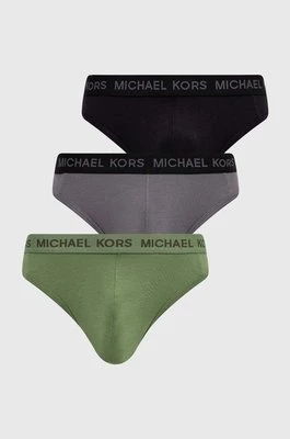 Michael Kors slipy 3-pack męskie kolor czarny