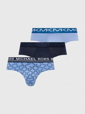 Michael Kors slipy 3-pack męskie kolor niebieski 6S41L10033