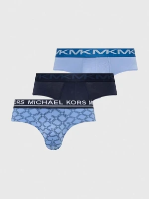 Michael Kors slipy 3-pack męskie kolor niebieski 6S41L10033