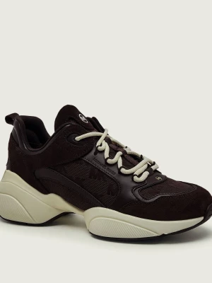 Michael Kors Sneakersy Bowie | zamsz brązowy