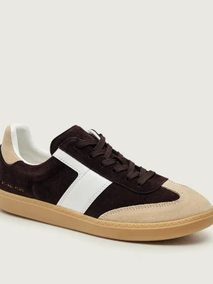 Michael Kors Sneakersy Jovie | zamsz brązowy