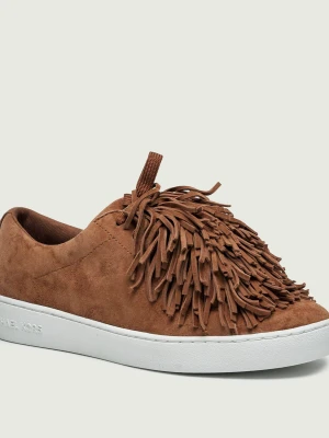 Michael Kors Sneakersy KEATON | zamsz brązowy